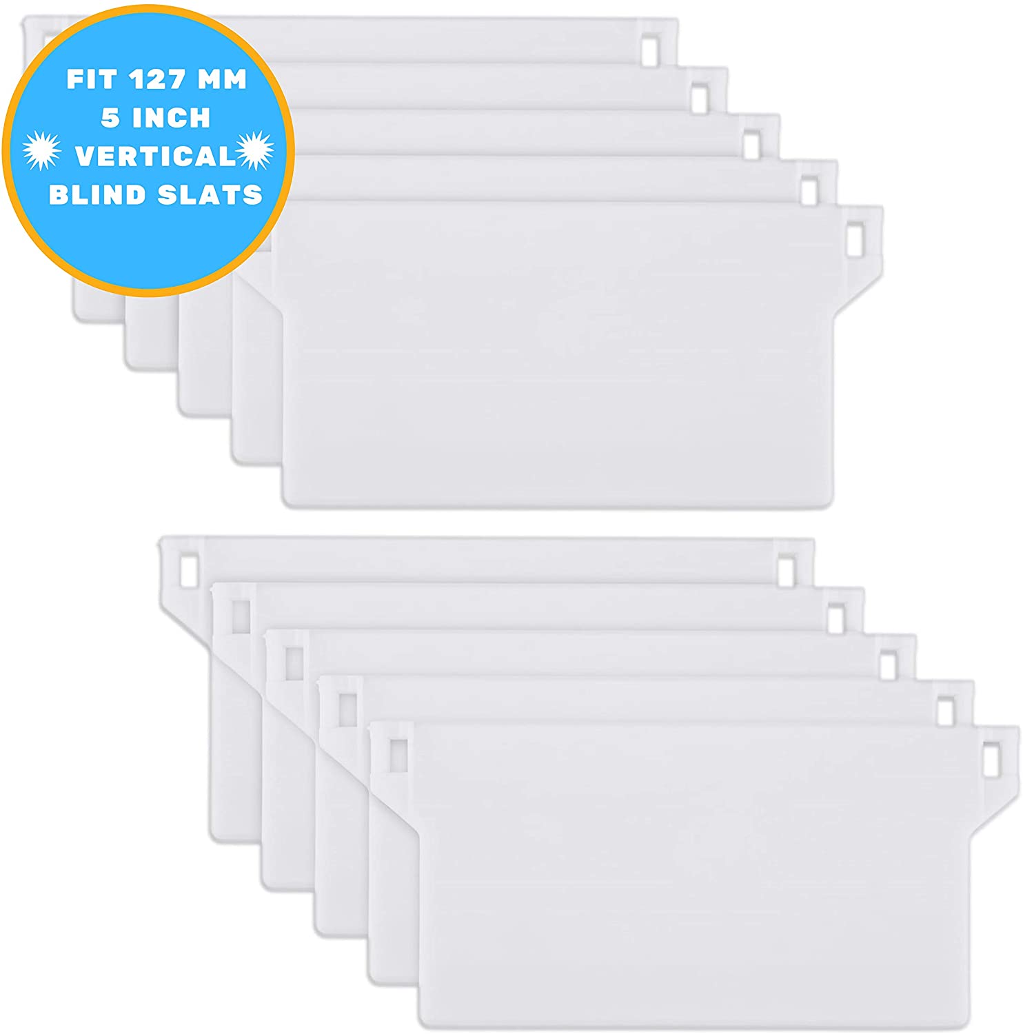 First Blinds Vertical Blind Spare Parts - 20 Bottom Weights, 127mm / 5 Inches 3