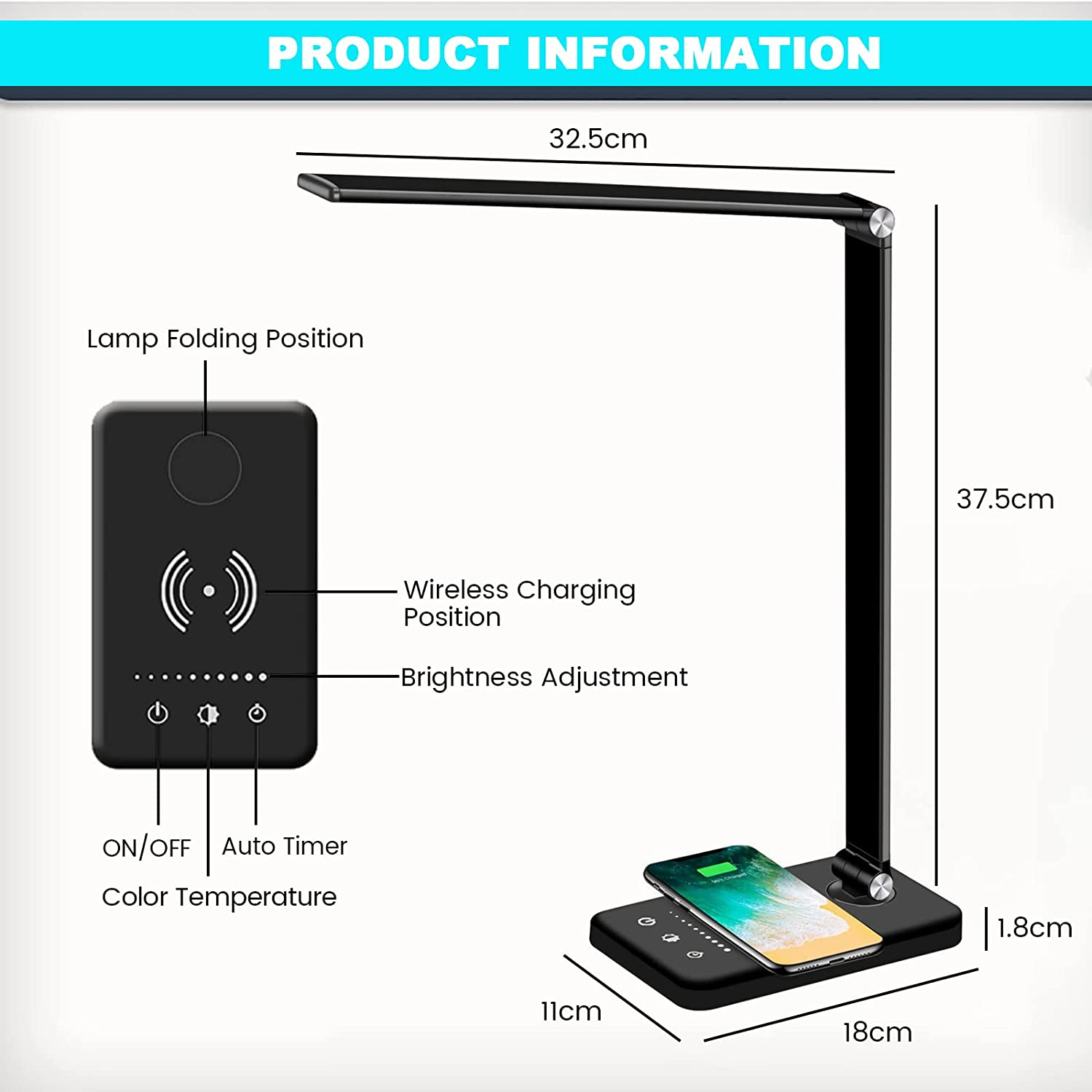 Lamp deals charger usb