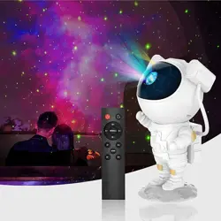 SZPACMATE Astronaut Galaxy Star Projector with Nebula, Timer & Remote Control - Bedroom & Ceiling Light Show, Perfect Gift for Kids & Adults