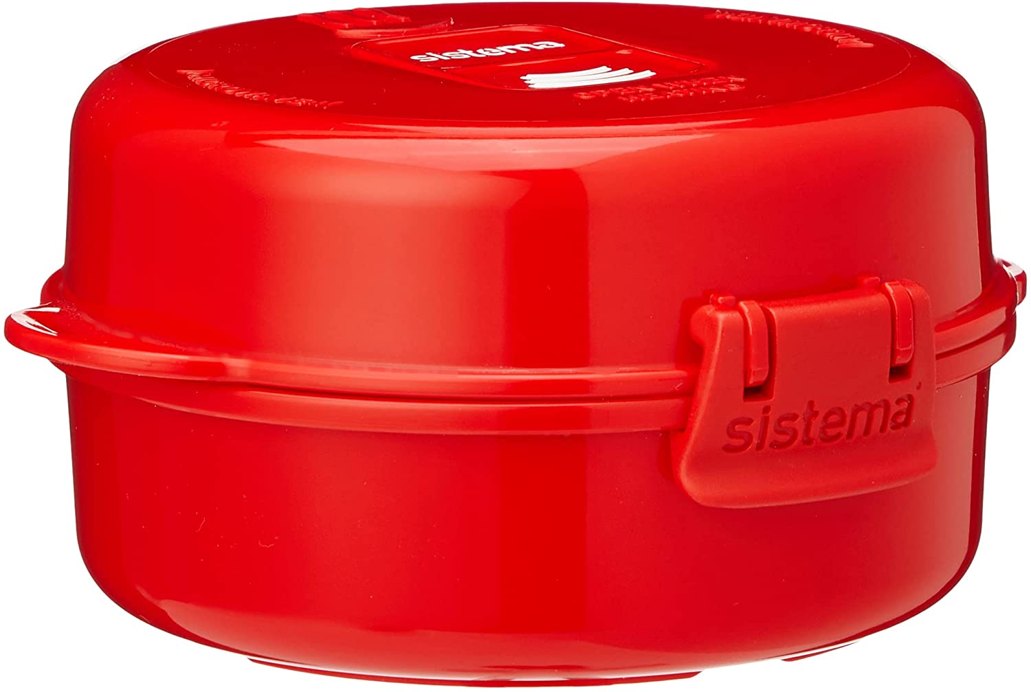 Sistema 1117ZS Microwave Egg Cooker, Easy Eggs, 271 ml, Red 2
