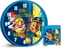 Paw Patrol – Wall Clock – Childrens Decorative Clock