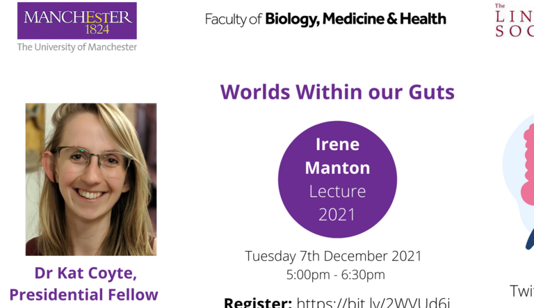 Irene Manton Lecture 2021: Worlds Within our Guts